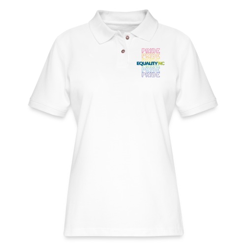 Pride in Equality June 2022 Shirt Design 1 2 - Women's Pique Polo Shirt