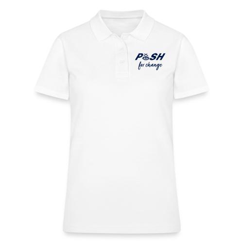 PUSH for change - Women's Pique Polo Shirt