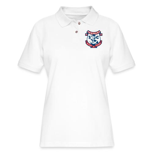 sammers on white png - Women's Pique Polo Shirt
