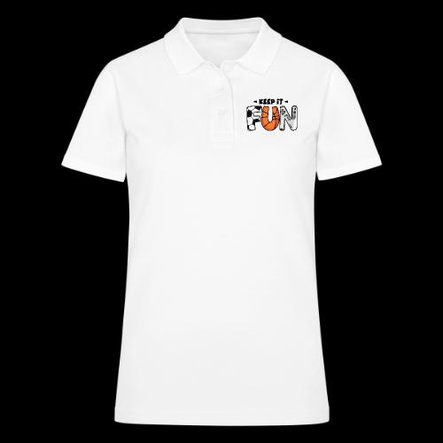 Keep It Fun: Sports & Gaming - Women's Pique Polo Shirt