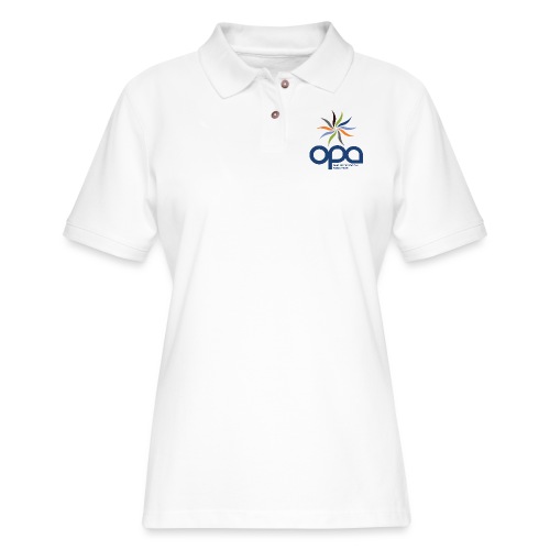 Hoodie with full color OPA logo - Women's Pique Polo Shirt