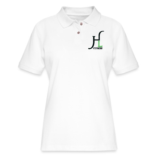 HIIT Life Fitness Logo - Women's Pique Polo Shirt