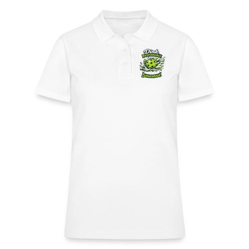 Dink Responsibly Don’t Get Smashed Pickleball Art - Women's Pique Polo Shirt