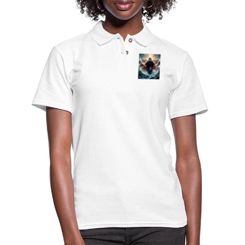 Moses and the great Exodus - Women's Pique Polo Shirt