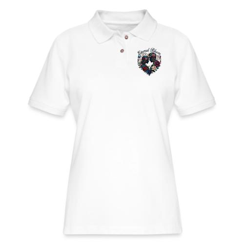 Eternal Bloom Embrace T-Shirt - Women's Pique Polo Shirt