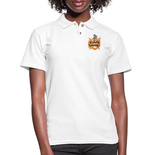 It's FivePD Everybody! - Women's Pique Polo Shirt