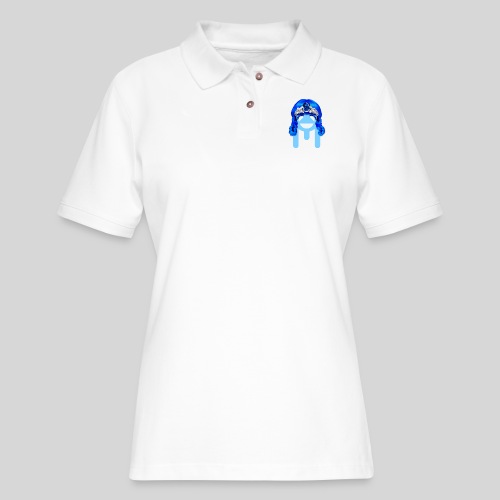 ALIENS WITH WIGS - #TeamMu - Women's Pique Polo Shirt