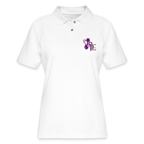 Rescue Purrfect Classic Logo - Women's Pique Polo Shirt