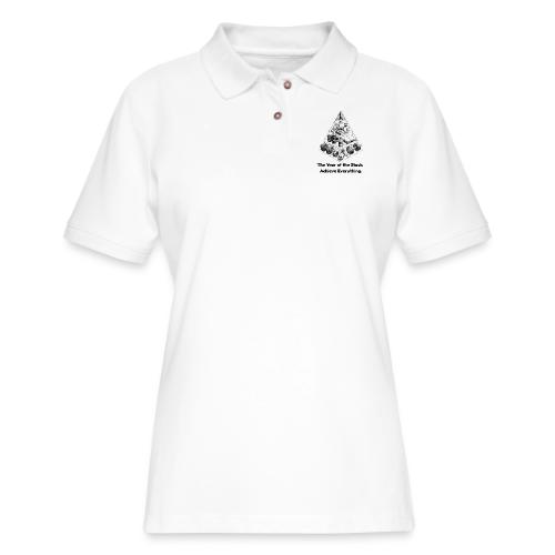 The Resolution Pyramid T-Shirt, Mug, & Leggings - Women's Pique Polo Shirt