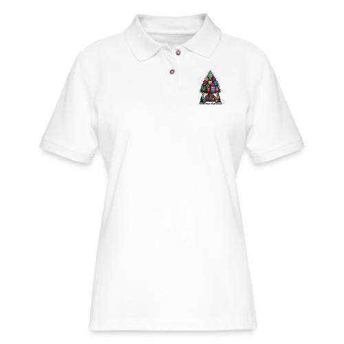 Twelve Days of Gifts T-Shirt - Women's Pique Polo Shirt