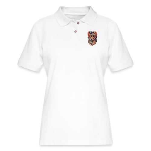 Phoenix New Year T-Shirt - Women's Pique Polo Shirt