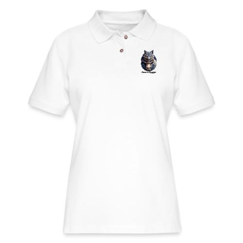 Hygge Ember Fox T-Shirt - Women's Pique Polo Shirt