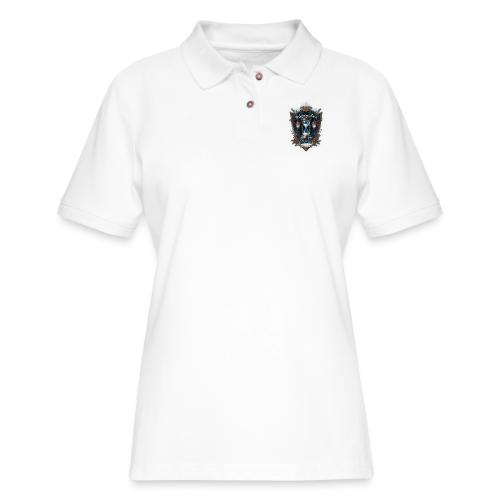 Wintering in Peace (No Visitors) T-Shirt - Women's Pique Polo Shirt