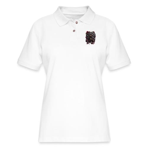 My Heart Permanently on Vacation T-Shirt - Women's Pique Polo Shirt
