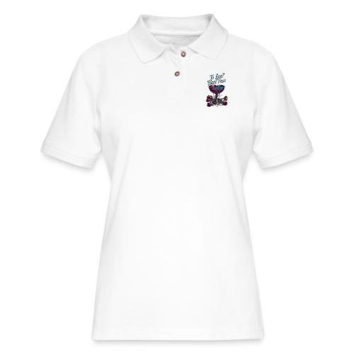 To Love? Hard Pass T-Shirt - Women's Pique Polo Shirt
