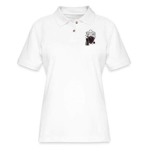 Preserved Love (Forever Dead) T-Shirt - Women's Pique Polo Shirt