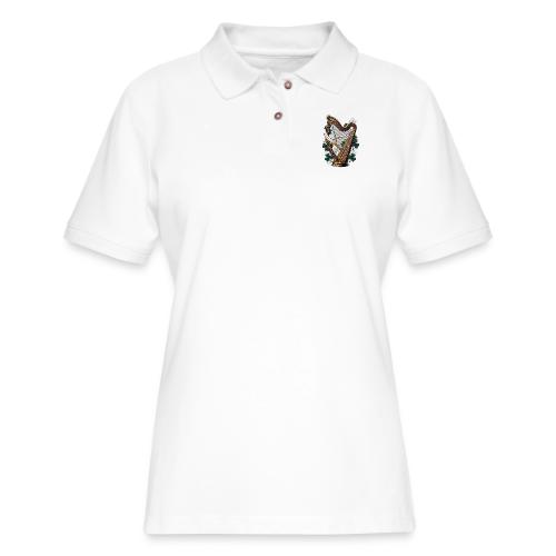Emerald Harp Shenanigans T-Shirt - Women's Pique Polo Shirt