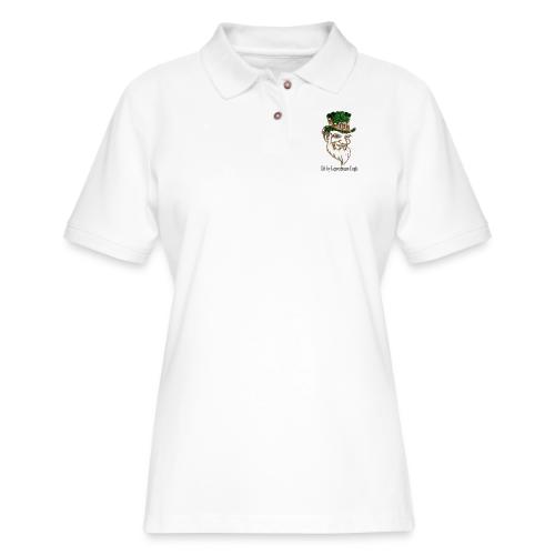 Leprechaun Lantern Mischief T-Shirt - Women's Pique Polo Shirt