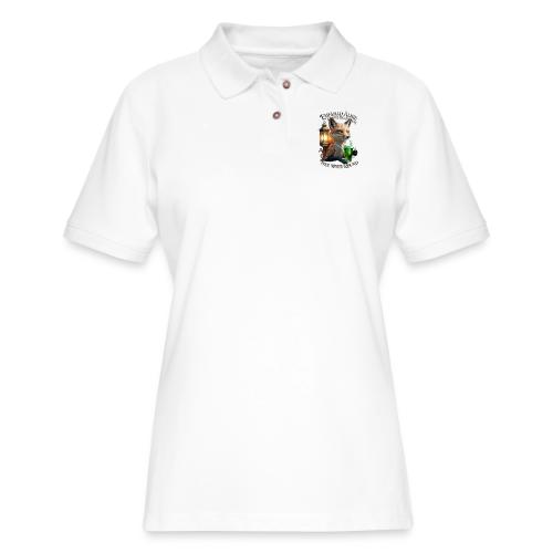 Emerald Alibi Fox Graphic Tee - Women's Pique Polo Shirt