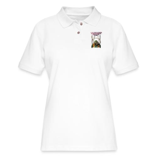 Lawn Care Gladiator T Shirt - Women's Pique Polo Shirt
