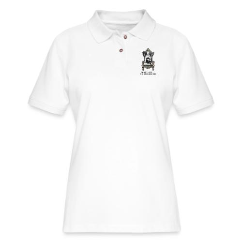 Remote Throne Procrastinator T Shirt, Dad Gift - Women's Pique Polo Shirt