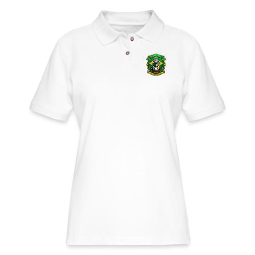 Brazil Jaguar Glory Tee, Brazilian Pride Gift - Women's Pique Polo Shirt