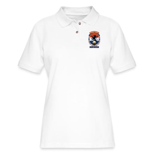 Netherlands Lion Premium T-Shirt, Dutch Flag Gift - Women's Pique Polo Shirt