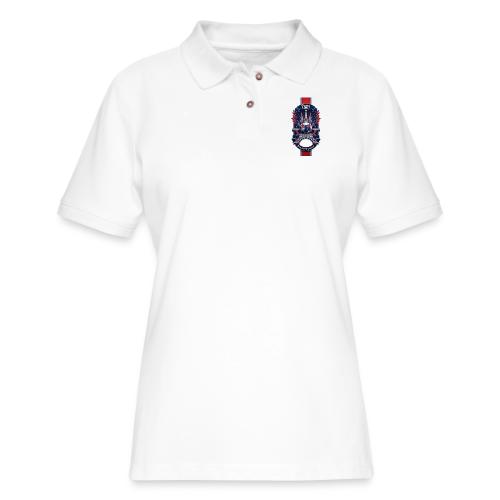 Paris Tower Legacy T Shirt, Soccer City Pride Gift - Women's Pique Polo Shirt