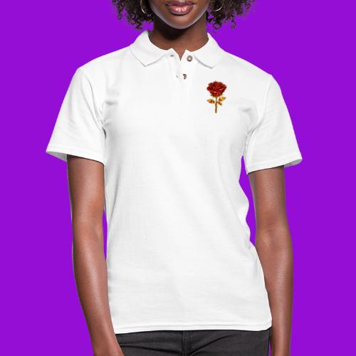 Golden Rose - Women's Pique Polo Shirt