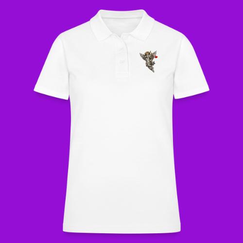 Metallic Cupid - Women's Pique Polo Shirt