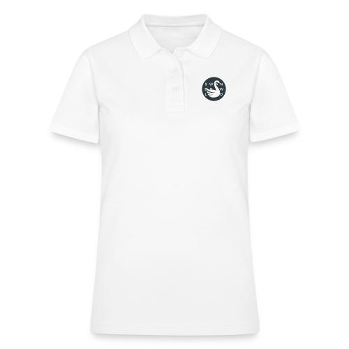 Modern Swan Brewing Logo - Women's Pique Polo Shirt