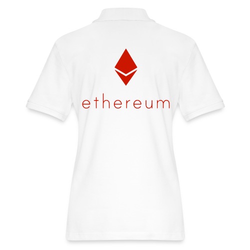 Ethereum - Women's Pique Polo Shirt