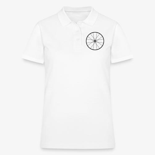 Bicycle Wheel - Women's Pique Polo Shirt