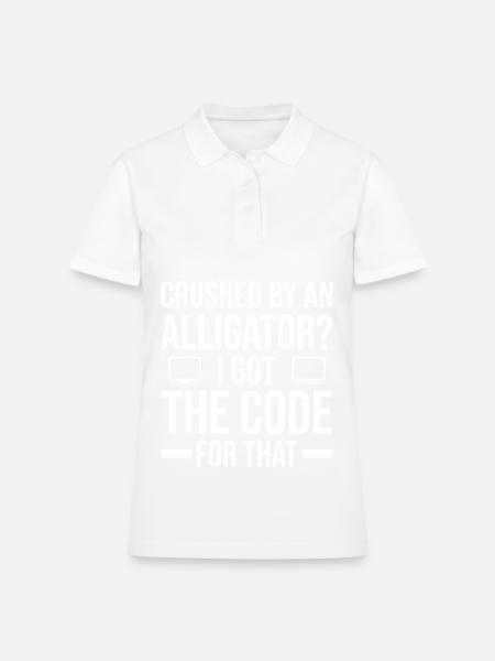 Clinical Coding Specialist | Hospital Gifts - Women's Pique Polo Shirt - white - Front
