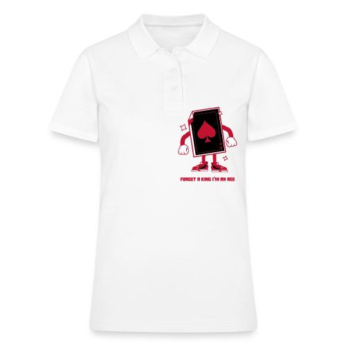 Forget A King I'm An Ace - Women's Pique Polo Shirt