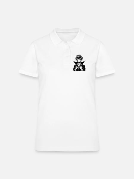 I'm a vampire  - Women's Pique Polo Shirt - white - Front