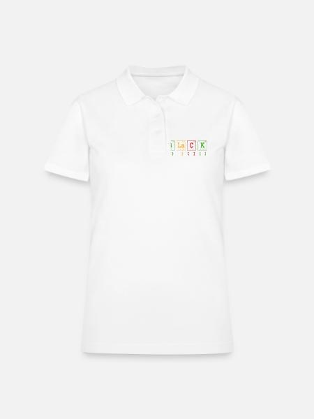 Black Nurse Registered Nurse - Women's Pique Polo Shirt - white - Front