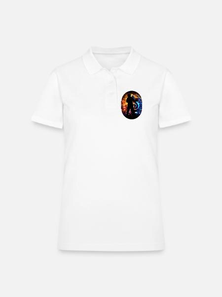 Performer - Women's Pique Polo Shirt - white - Front