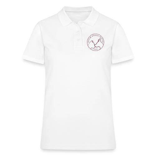 Merch with Maroon Logo - Women's Pique Polo Shirt