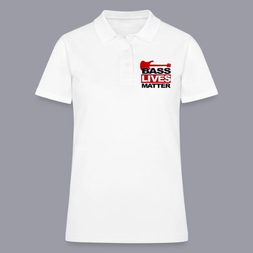BASS LIVES MATTER - Women's Pique Polo Shirt