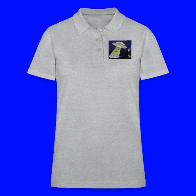 Tshirt alien abduction Joke with Crew Back Logo