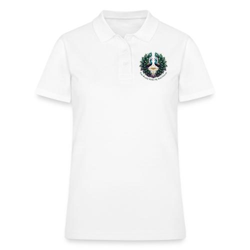 Your Beauty Holds My Soul Peacock Gifts T-Shirt - Women's Pique Polo Shirt