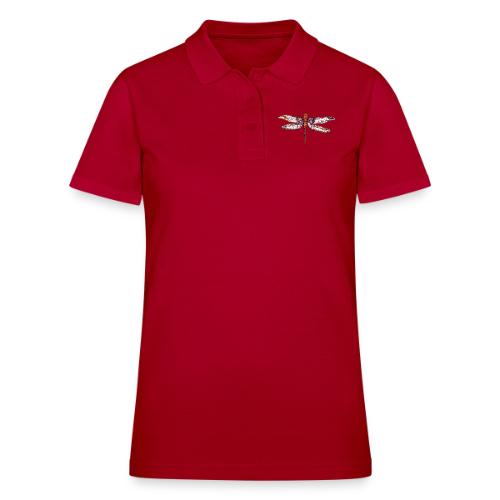Dragonfly red - Women's Pique Polo Shirt