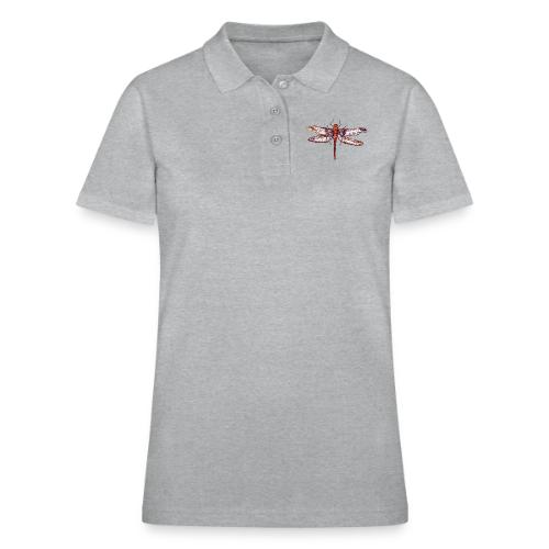 Dragonfly red - Women's Pique Polo Shirt