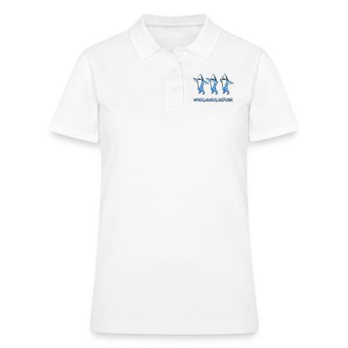 Dancing Sharks - Swim, Dance, Repeat - Women's Pique Polo Shirt