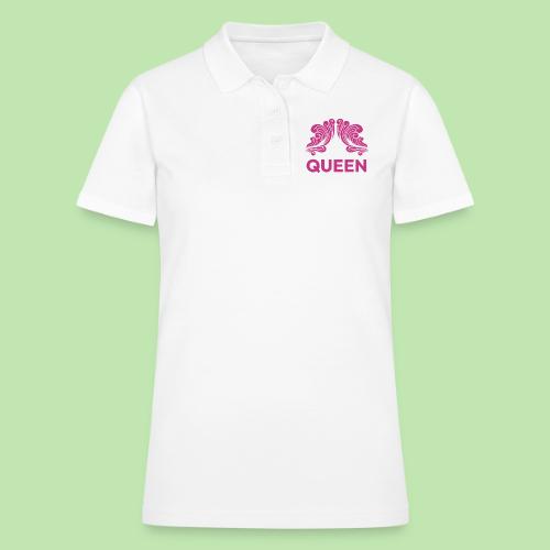 Queenlisse™ Signature Crown T-Shirt – Elegant - Women's Pique Polo Shirt