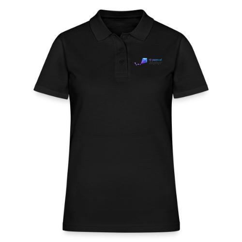Zephyr 10th Anniversary Horizontal Color - Women's Pique Polo Shirt