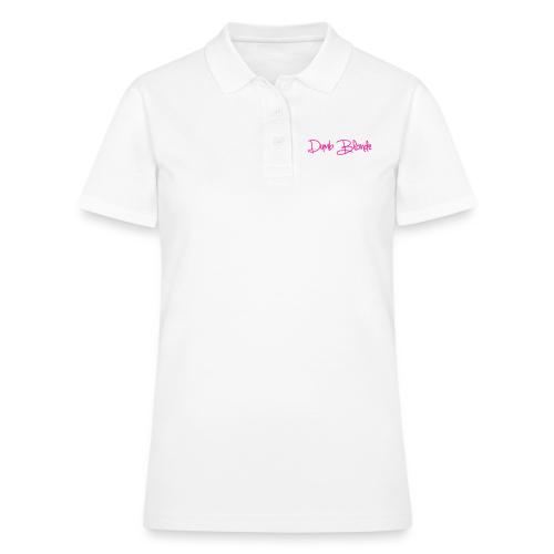 dumb blonde - Women's Pique Polo Shirt