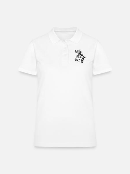 Musical instrument - Women's Pique Polo Shirt - white - Front