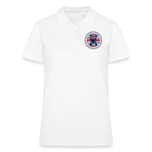 England Lion Emblem T Shirt, Flag Pride Gift - Women's Pique Polo Shirt